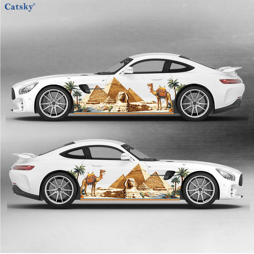 Car Accessories Egypt - Desert Egypt Pyramid and Camel Car