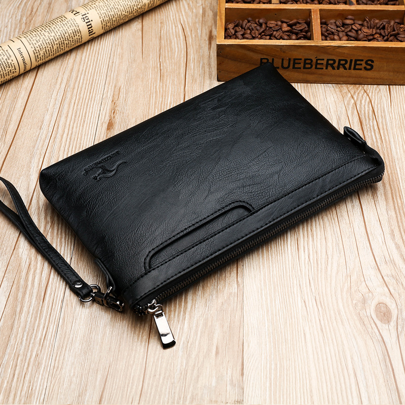 Car Accessories Gifts For Men - Brand Design Men Envelope Clutch Bag