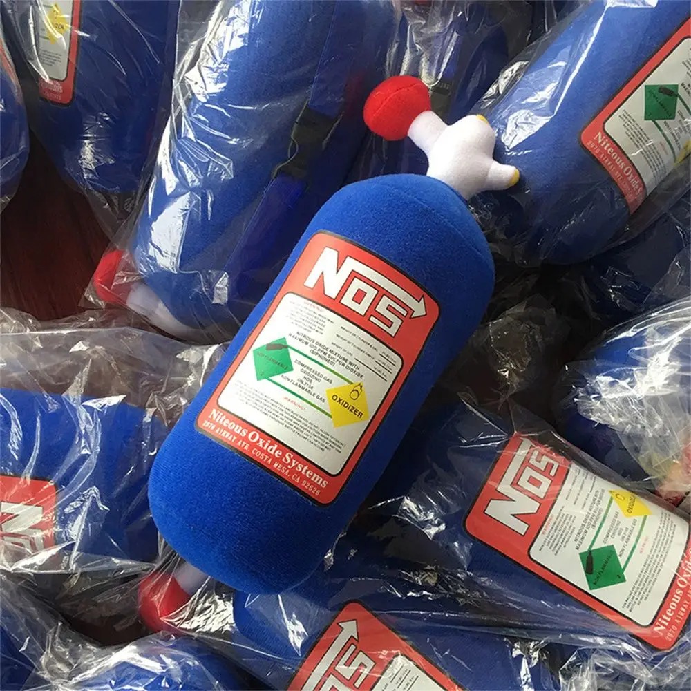 Car Accessories Nearby - 1-2PCS NOS Nitrous Oxide Bottle Plush