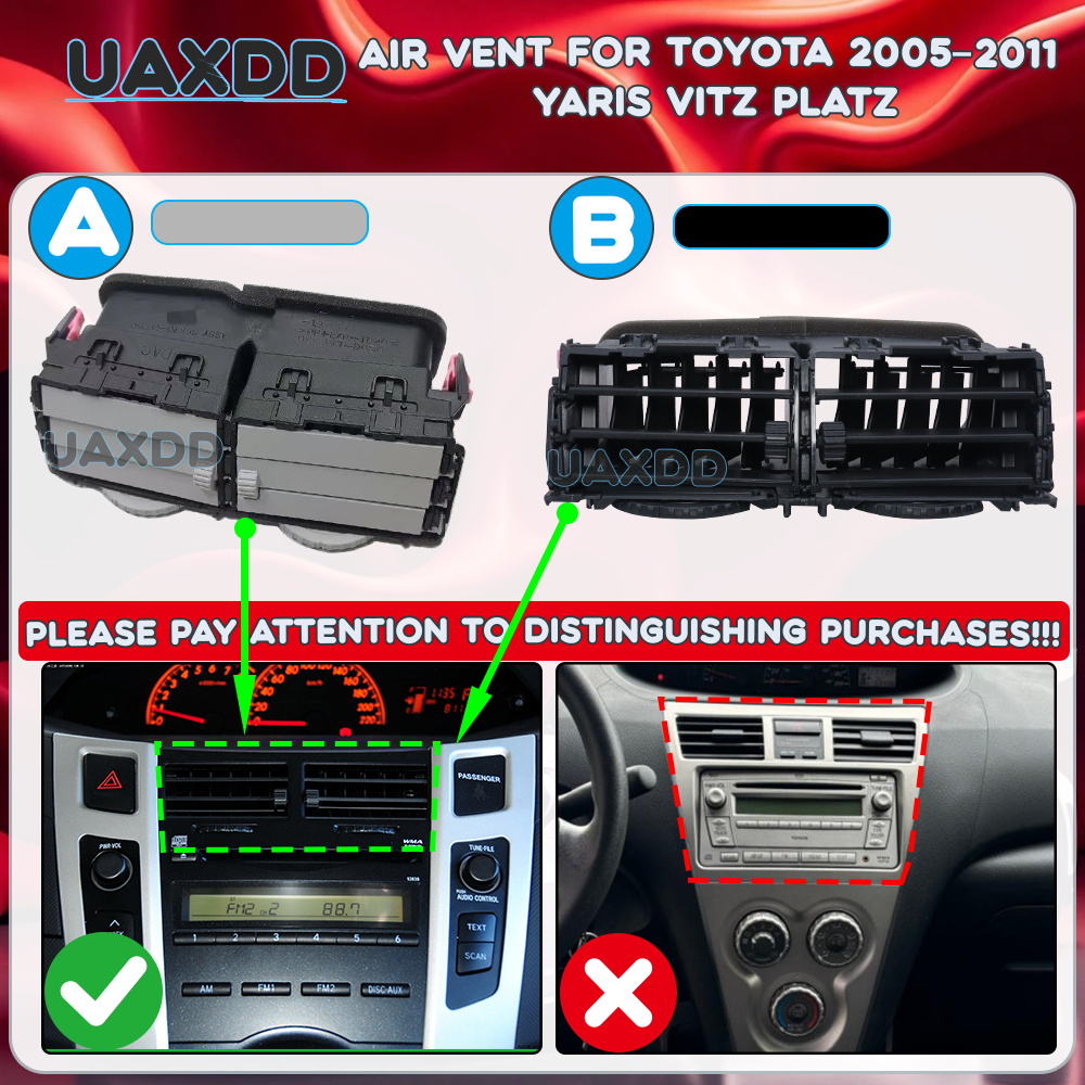 AIR VENT For Toyota 2005-2011  - Car Accessories For Dashboard ulasan dan harga