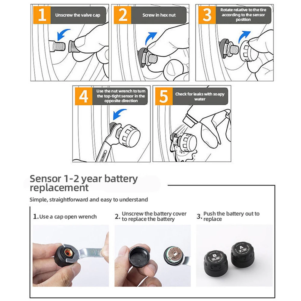 Motorcycle Tire Pressure Monit - Tire Pressure Monitor ulasan dan harga