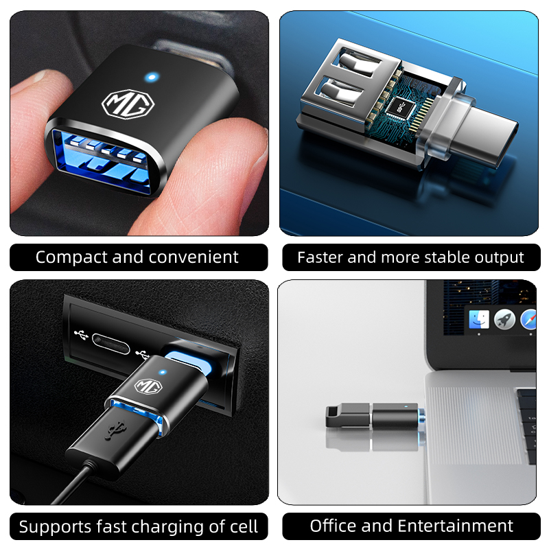Car LED Type C To USB 3.0 Adap - Car Accessories For Inside ulasan dan harga