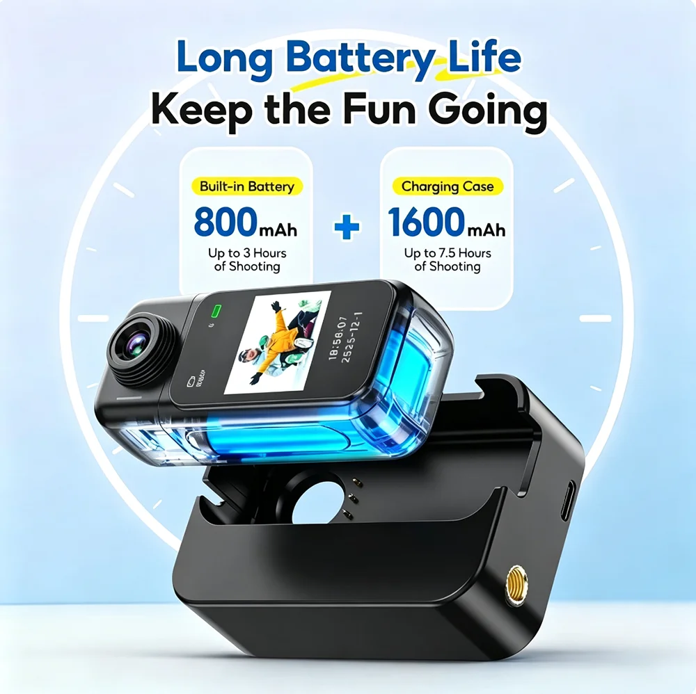 4K/1080P Mini WiFi Body Vlog C - Car Accessories Online ulasan dan harga
