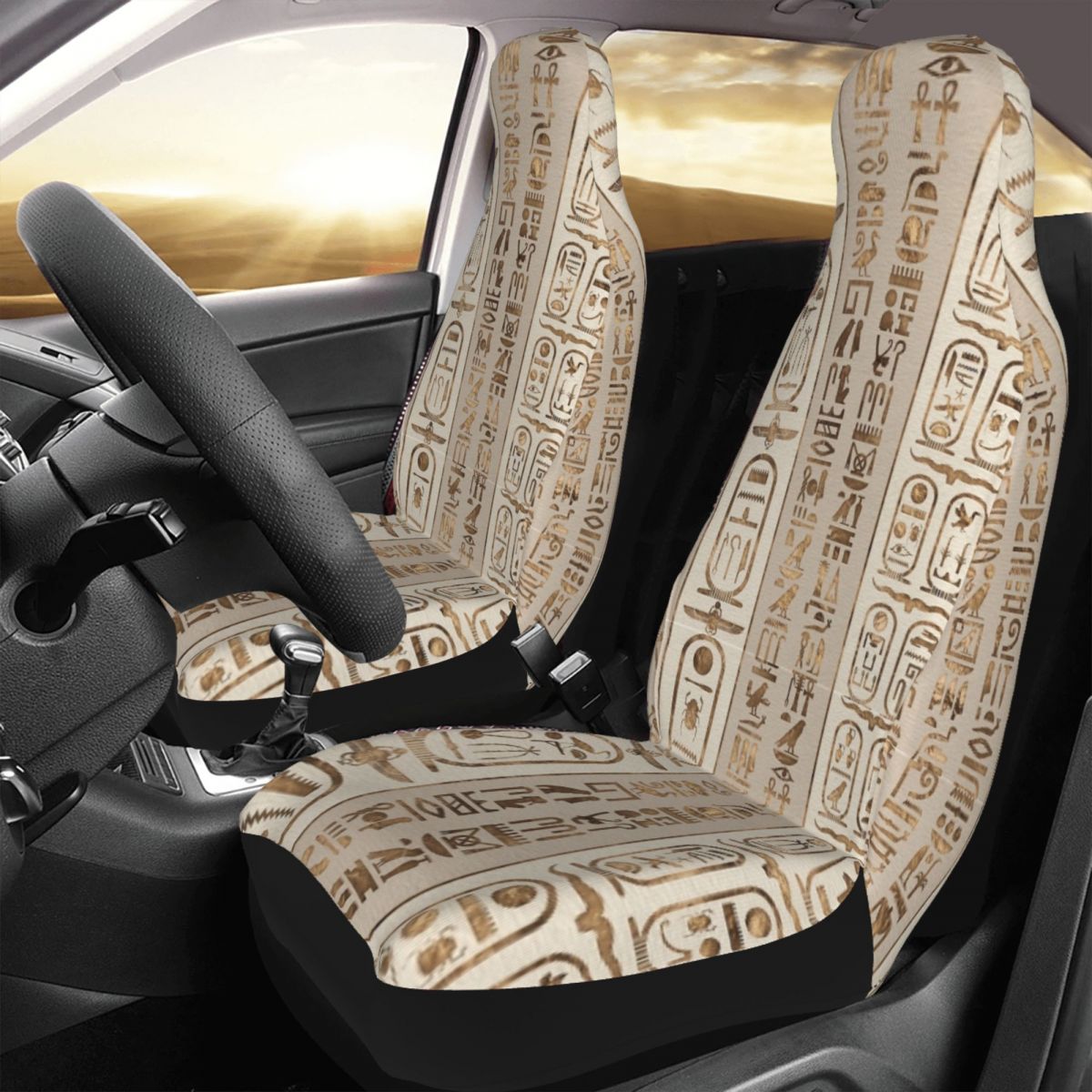 Hieroglyphs Ethnic Universal C - Car Accessories Egypt ulasan dan harga