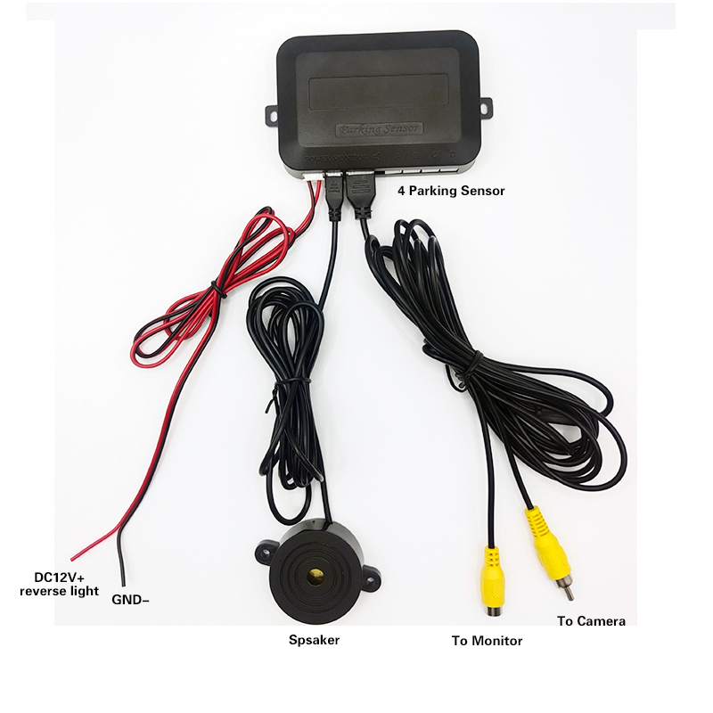 Video Parking Sensor Kit Car R - Car Accessories Online ulasan dan harga