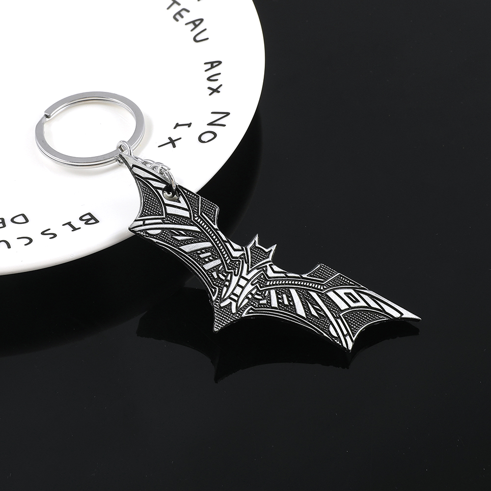 Bat Pendants Keychain Toy Supe - Car Accessories Gifts For Men ulasan dan harga