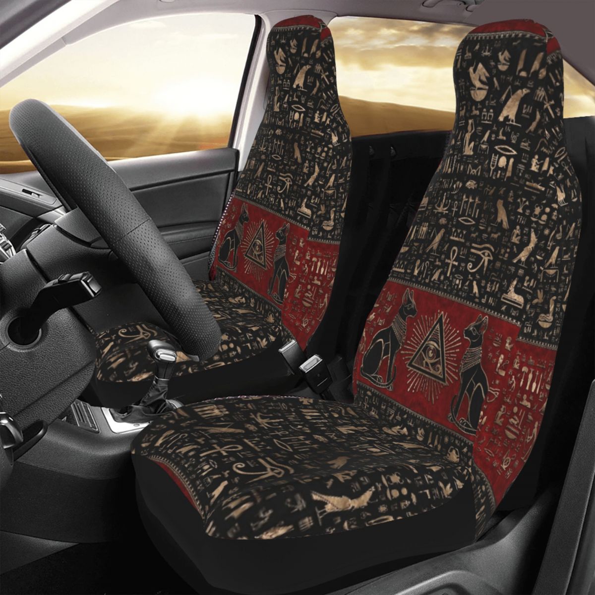 Egyptian Cats Eye Of Horus Uni - Car Accessories Egypt ulasan dan harga