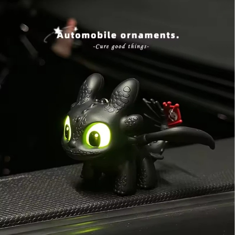 Genuine Cute Glowing Toothless - Car Accessories For Inside ulasan dan harga