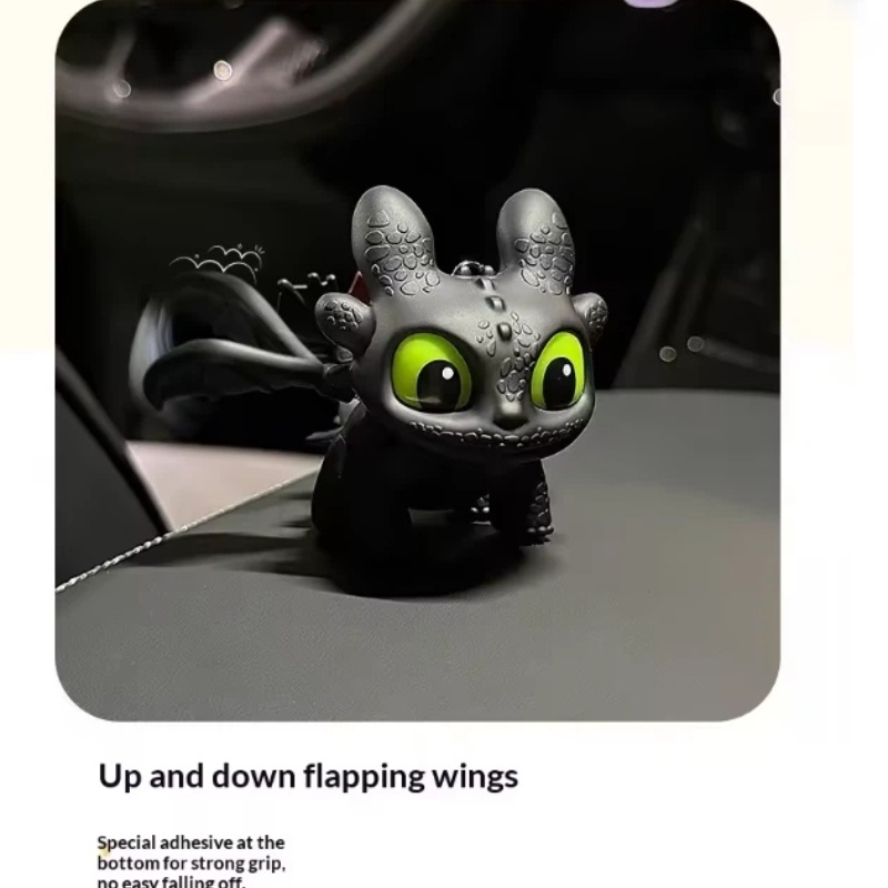 Genuine Cute Glowing Toothless - Car Accessories For Inside ulasan dan harga