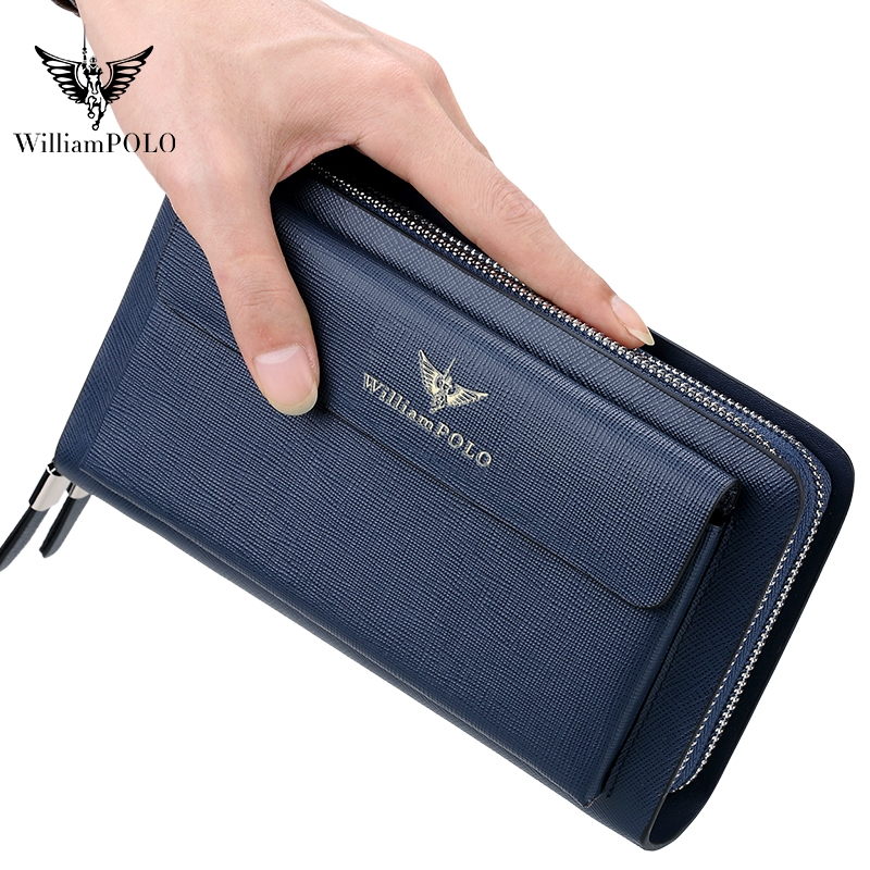 WILLIAMPOLO Luxury Men's Leath - Car Accessories Gifts For Men ulasan dan harga