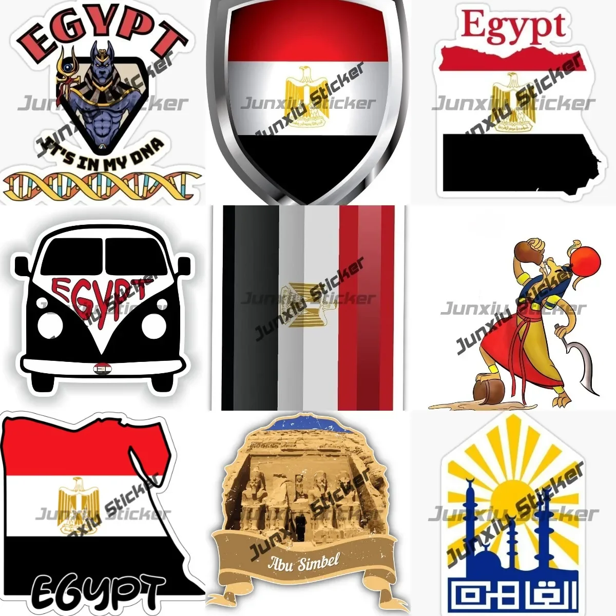 Cairo Egypt Emblem Sticker Egy - Car Accessories Egypt ulasan dan harga