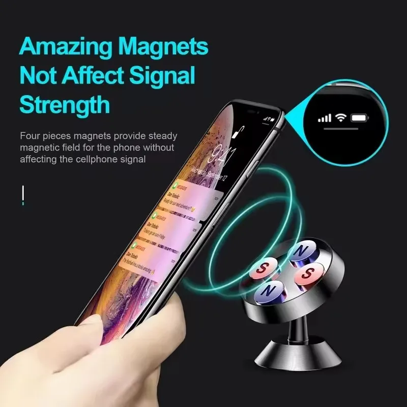 Magnetic Car Phone Holder Magn - Car Accessories Phone Holder ulasan dan harga