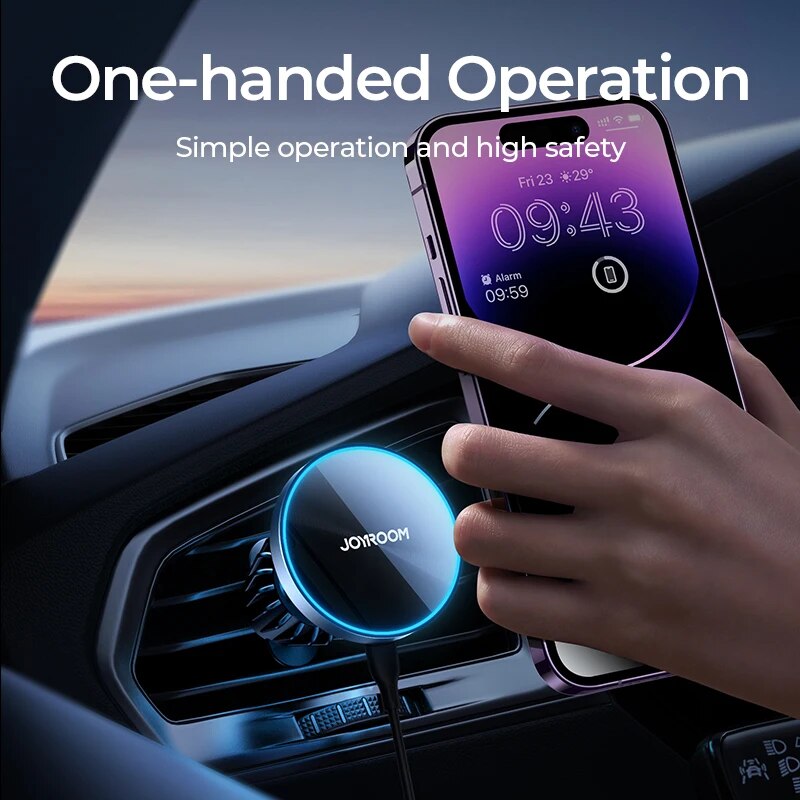 Joyroom Magnetic Car Phone Mou - Car Cable Organizer ulasan dan harga