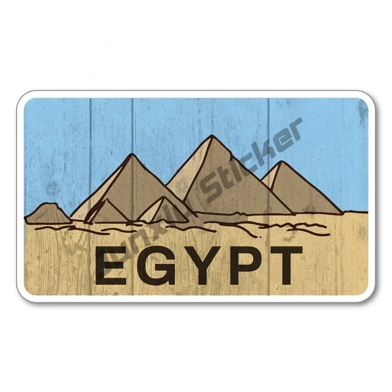 Egypt Flag Decal Sticker Egypt - Car Accessories Egypt ulasan dan harga