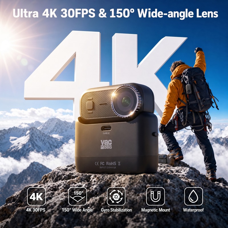 APEX Action 4K Camera  Mini PO - Car Accessories Online ulasan dan harga