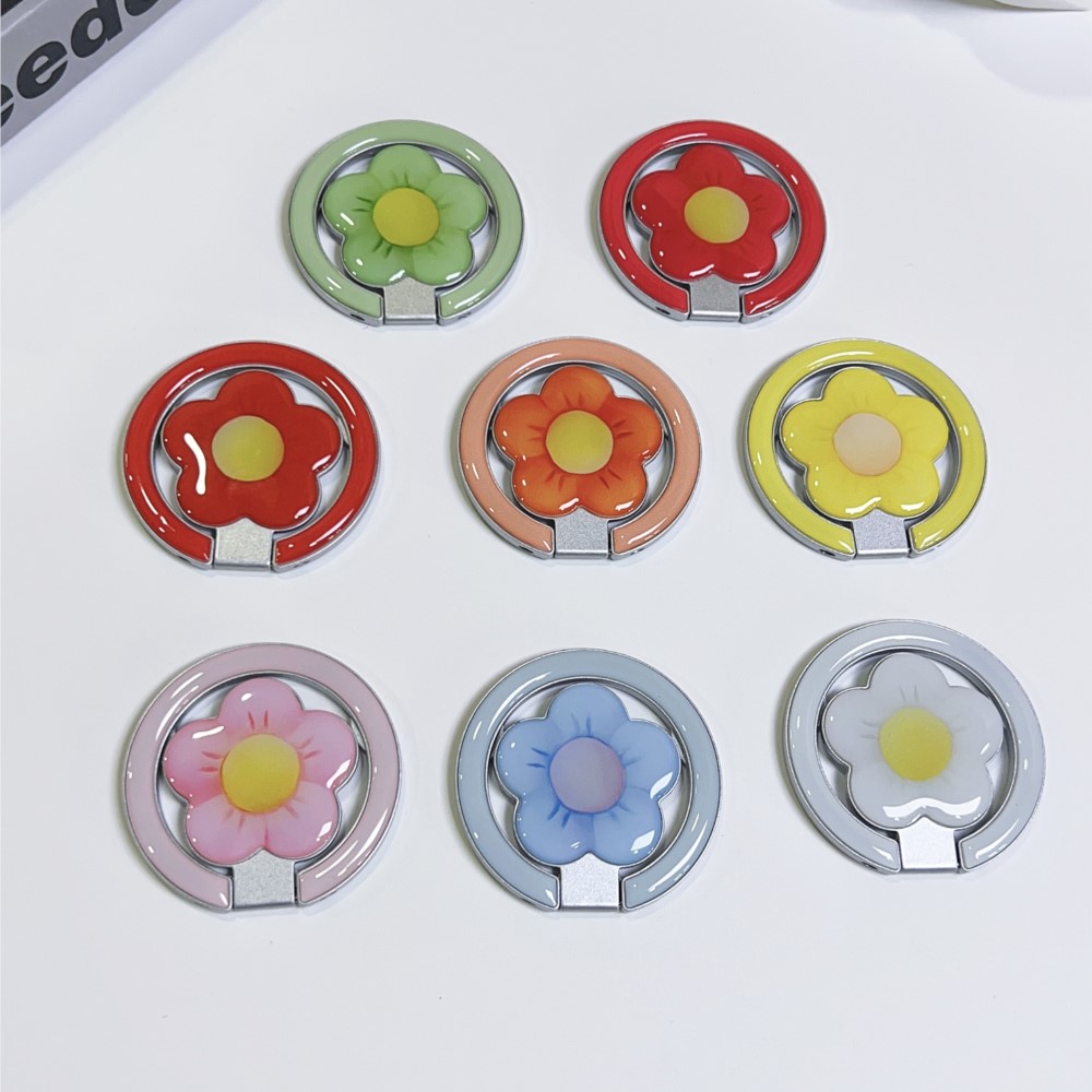 Flower Magnetic Foldable Kicks - Car Accessories Phone Holder ulasan dan harga