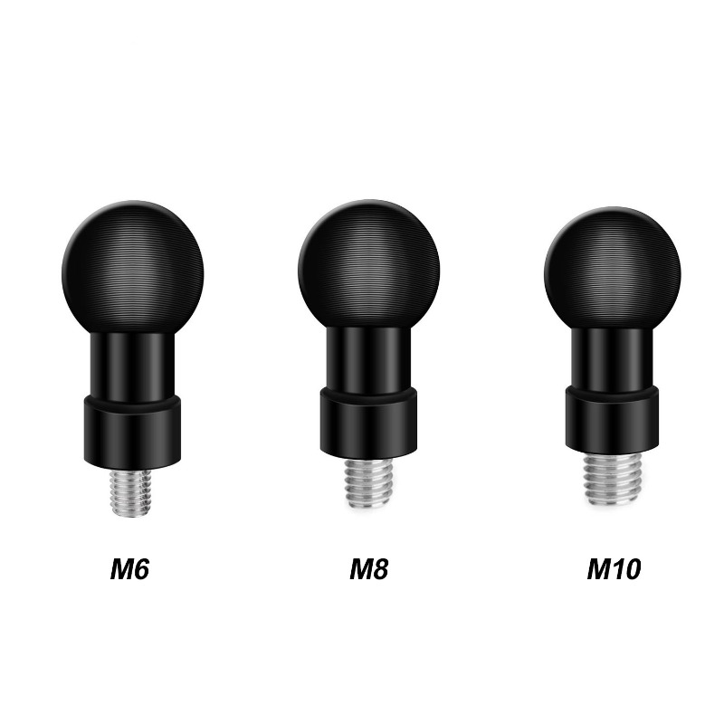 Aluminum 17mm Ball Head Adapte - Car Accessories Online ulasan dan harga