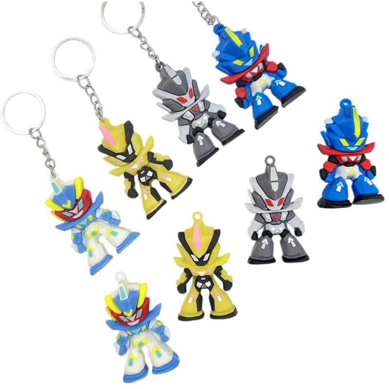 Gundam Silicone Keychain, Mini - Car Accessories Gifts For Men ulasan dan harga