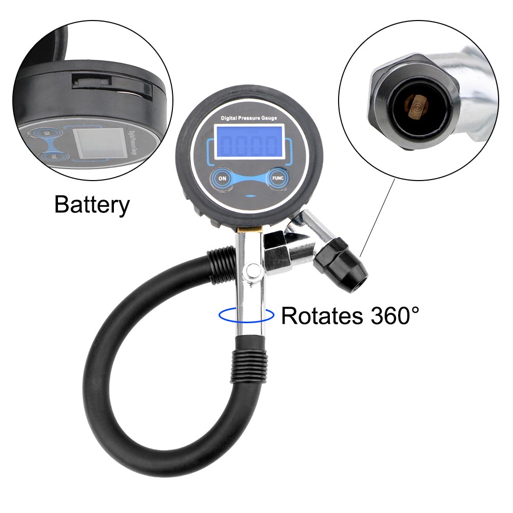 0-200Psi Tire Pressure Gauge M - Tire Pressure Monitor ulasan dan harga