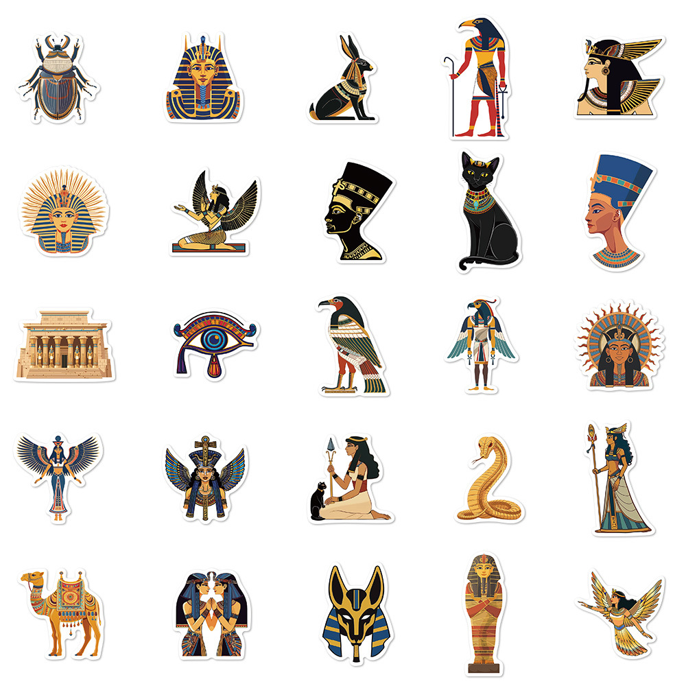 10/30/50PCS Ancient Egypt Cult - Car Accessories Egypt ulasan dan harga