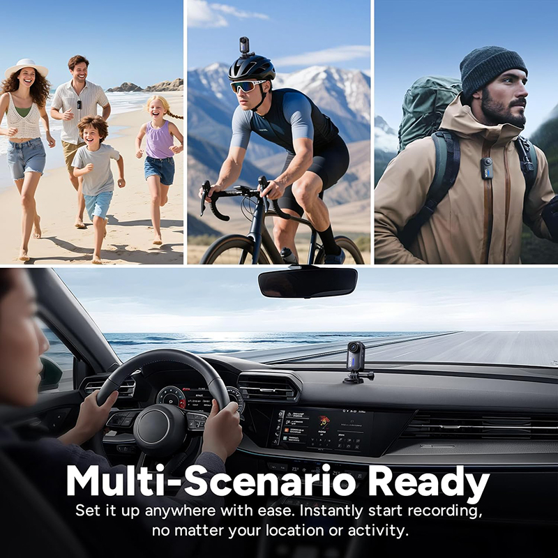 SJCAM C110+ Action Camera Six  - Car Accessories Online ulasan dan harga