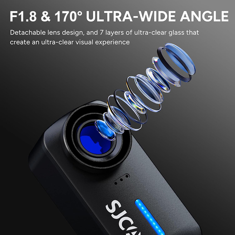 SJCAM C110+ Action Camera Six  - Car Accessories Online ulasan dan harga
