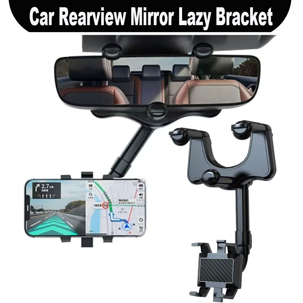 Multifunctional Car Rearview M - Car Accessories Phone Holder ulasan dan harga