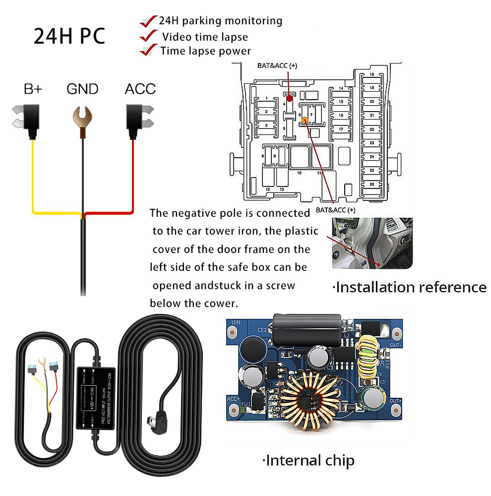 HGDO Dash Cam Hard Wire Kit Mi - Car Accessories Online ulasan dan harga