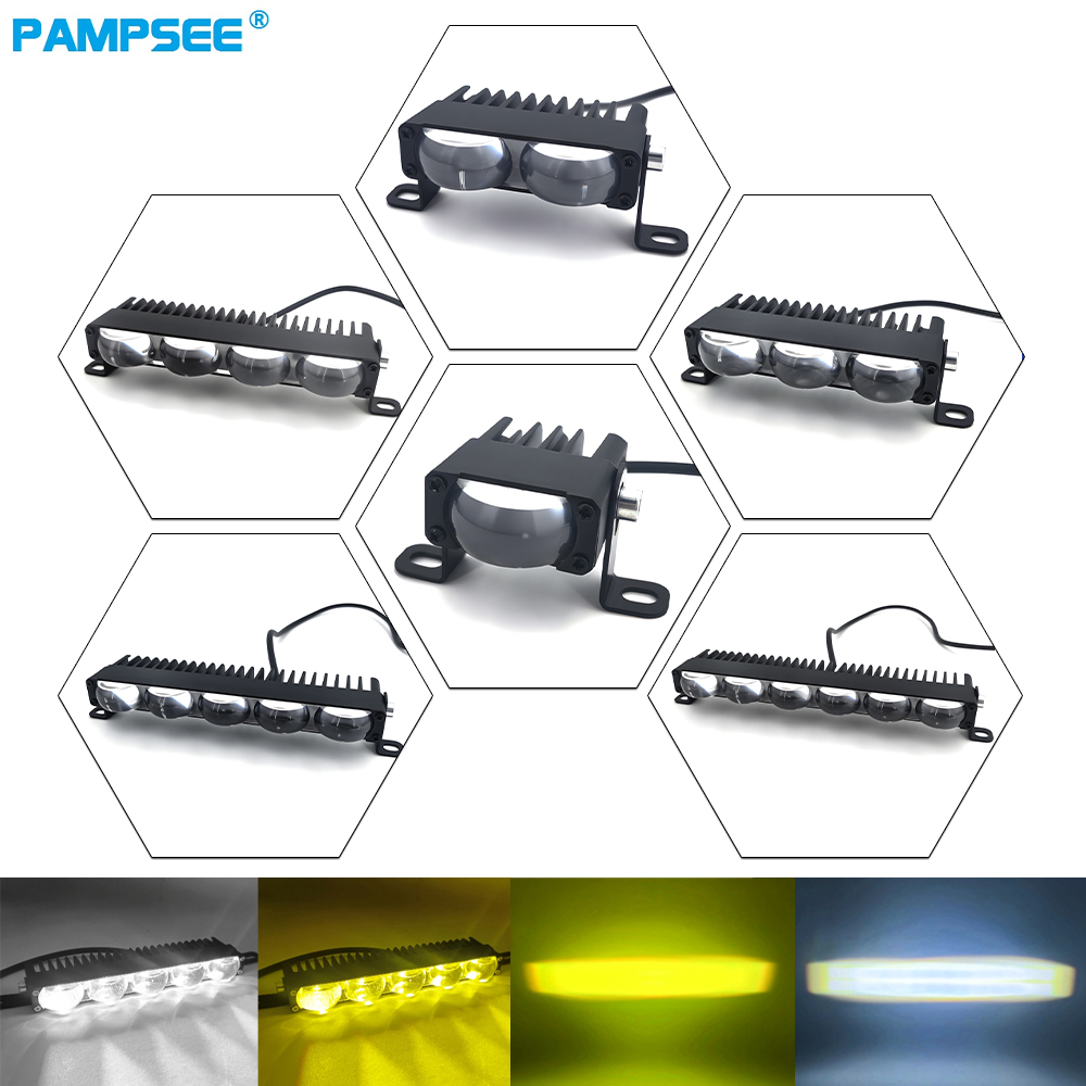 LED Headlights Bumper Lights L - Car Accessories Online ulasan dan harga