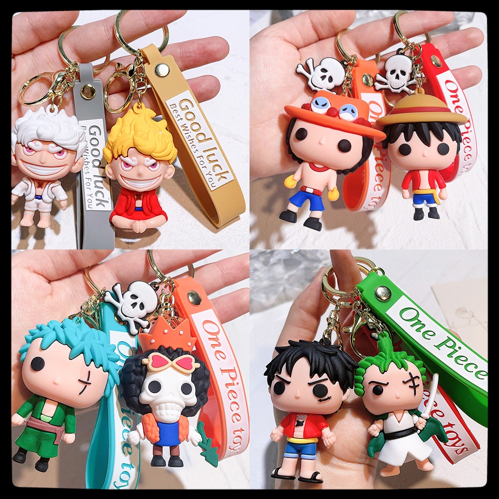Anime One Piece Figure Key Cha - Car Accessories Gifts For Men ulasan dan harga