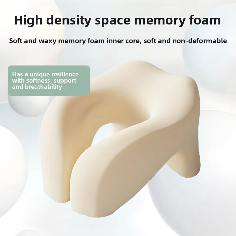 Memory Foam U‑Shape Neck Pillo - Car Accessories Nearby ulasan dan harga