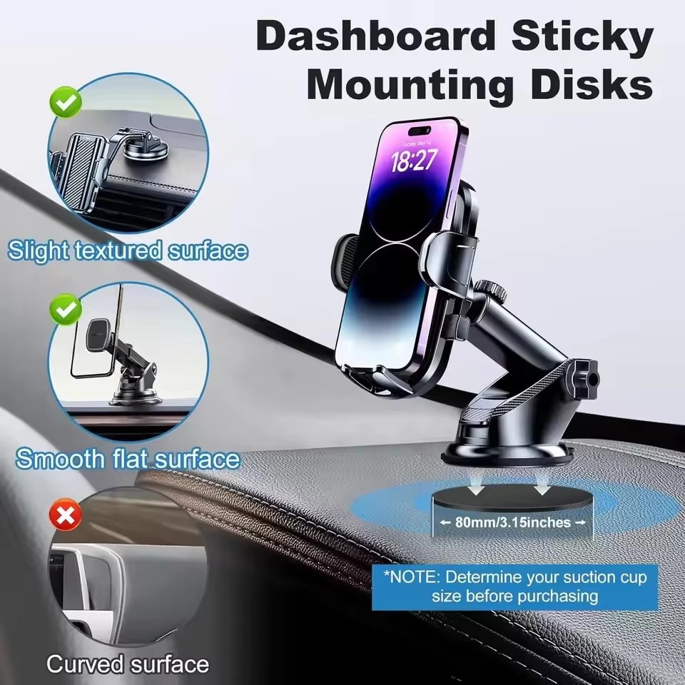 Dashboard Sticky Pad Mounting  - Car Accessories Phone Holder ulasan dan harga