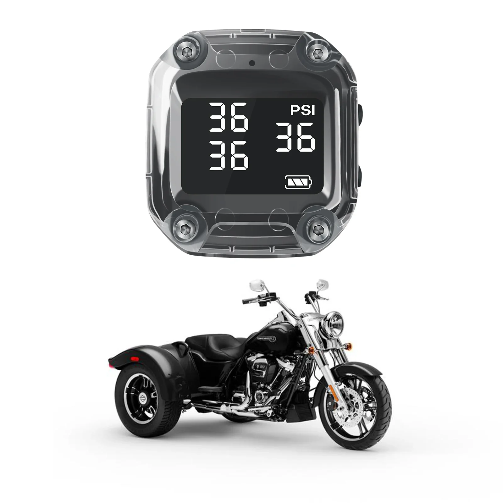 Motorcycle wireless tire press - Tire Pressure Monitor ulasan dan harga