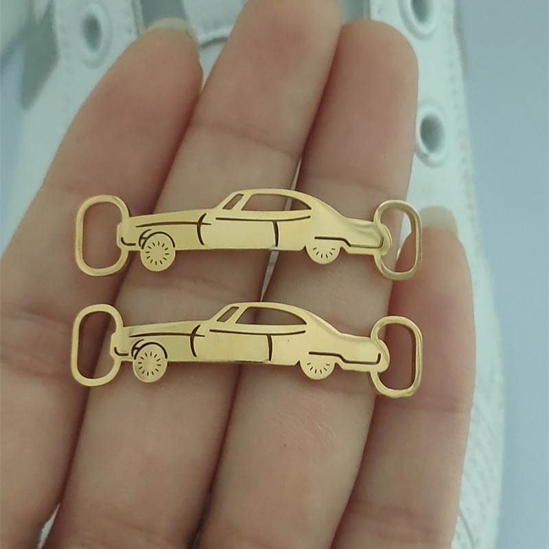 Custom Name Shoe Buckle Stainl - Car Accessories Gifts For Men ulasan dan harga